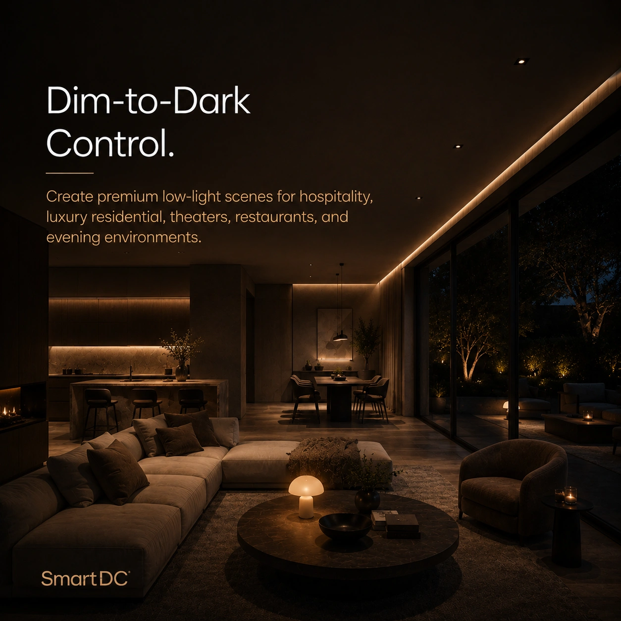 Dim to Dark Control