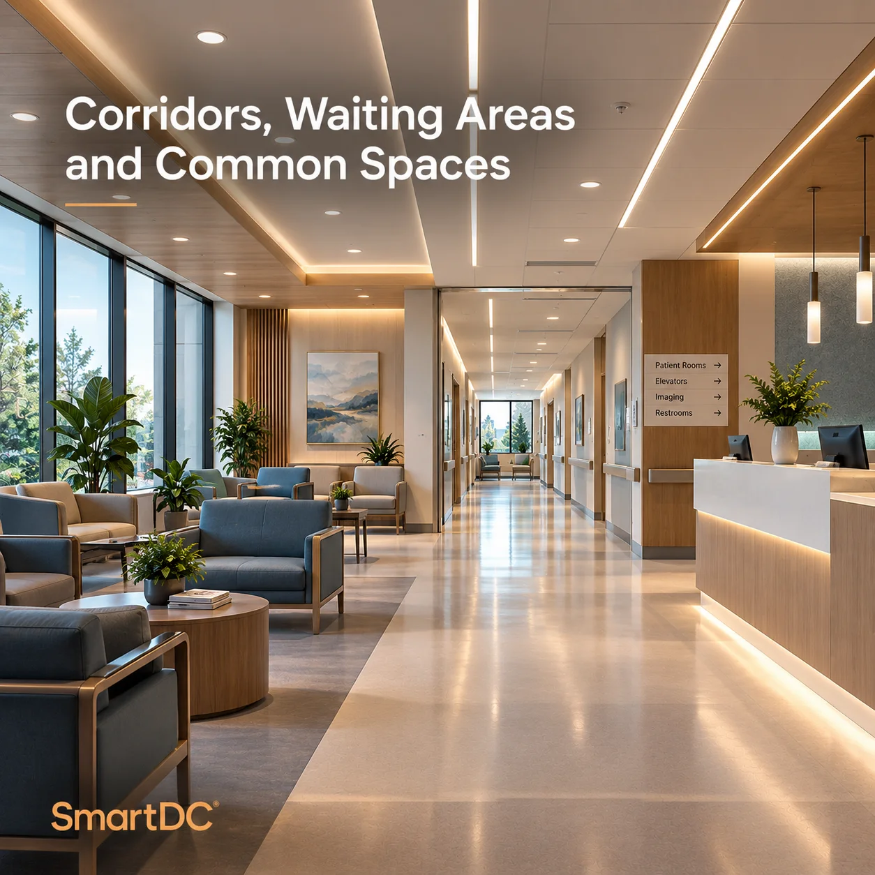 Corridors Waiting Areas and Common Spaces